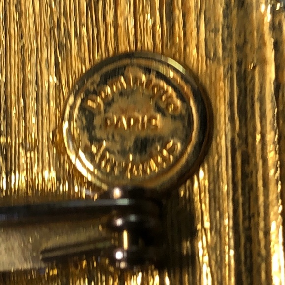 Dominique Aurientis Paris Gold Plated Vintage Heart Shaped Brooch Pin - Picture 13 of 13